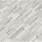 Msi White Oak Split Face Ledger Panel SAMPLE Multi-Finish Marble Wall Tile ZOR-PNL-0045-SAM - alternate 4
